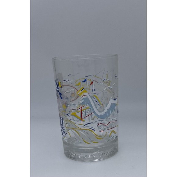 McDonald's Walt Disney World 25th Anniversary Remember The Magic Goofy Glass Cup - Picture 4 of 6